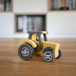 Set de constructie Ferma cu tractor Nathan, Croc toys - Img 2