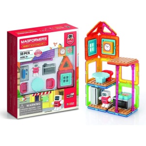 Set de construit Magformers- Bucatarie, 33 piese - Img 8