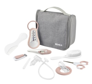 Set de ingrijire Beaba 10 piese Old Pink