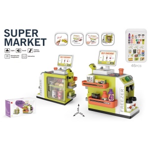 Set jucarie Chipolino Supermarket cu lumini, sunete si 46 accesorii - Img 6