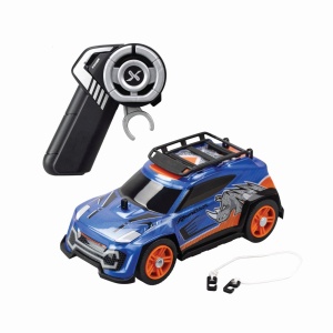 SILVERLIT EXOST BUILD 2 DRIVE MASINUTA RC ALBASTRA - Img 4