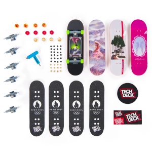 TECH DECK PACHET 4 PIESE FINGERBOARD SHAME 9.6CM - Img 6