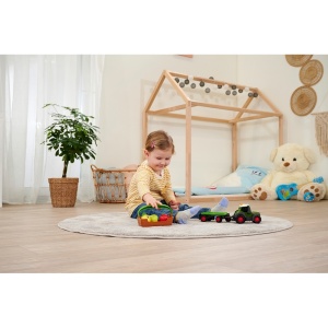 Tractor Simba ABC Freddy Fruit Trailer 30 cm cu lumini, sunete, remorca si figurine - Img 8