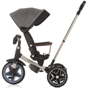 Tricicleta cu copertina si sezut reversibil Chipolino Derby granite - Img 5