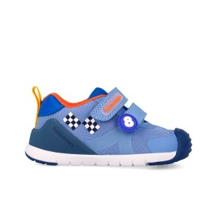 Adidasi Primii Pasi pentru Copii Biomecanics 262134, jeans - Img 2