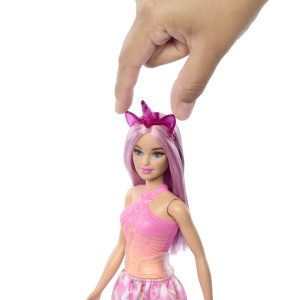 BARBIE PAPUSA BARBIE CU ACCESORII MAGICE DE UNICORN - Img 4