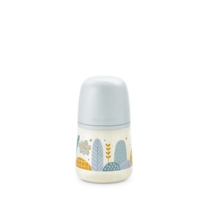 Biberon 150 ml tetină fiziologică SX Pro debit lent albastru Dreams - Img 1
