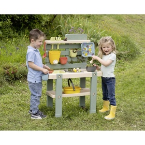 Bucatarie Smoby Mud Kitchen cu 15 accesorii - Img 4
