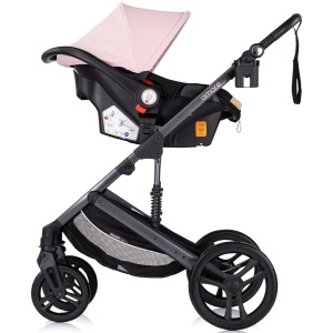 Carucior Chipolino Amore 3 in 1 pink marshmallow - Img 9
