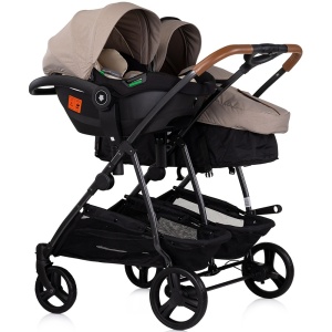 Carucior gemeni Chipolino Duo Smart 3 in 1 tiramisu - Img 10