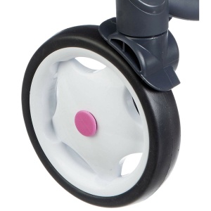 Carucior pentru papusi Smoby Quinny Combi 3 in 1 roz - Img 4