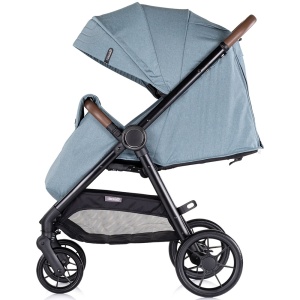 Carucior sport Chipolino Ultera cu husa picioare basil - Img 5