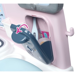 Centru de ingrijire pentru papusi Smoby Baby Care Center cu papusa si accesorii - Img 6