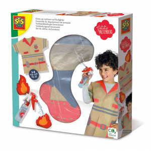 Costum de pompier cu accesorii pentru copii - Img 1