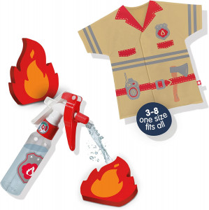 Costum de pompier cu accesorii pentru copii - Img 3
