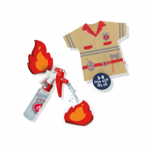 Costum de pompier cu accesorii pentru copii - Img 5