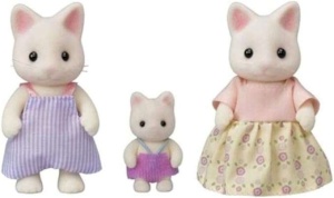 Figurine Sylvanian Families - Familia Pisicutelor Floral