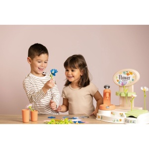 Florarie pentru copii Smoby Flower Market cu accesorii - Img 4