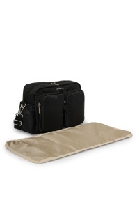 Geantă pentru scutece și accesorii bebe, DuoPack, Carry Bliss, negru - Img 9