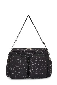 Geantă pentru scutece și accesorii bebe, DuoPack, Carry Bliss, wave negru