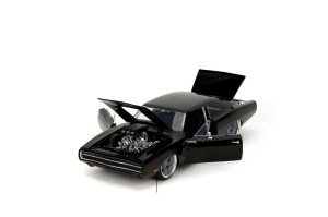 JADA FAST AND FURIOUS MASINUTA METALICA DODGE CHARGER 1970 NEGRU SCARA 1 LA 24