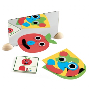 Joc creativ cu oglinzi Ze mirror Faces, Djeco - Img 3