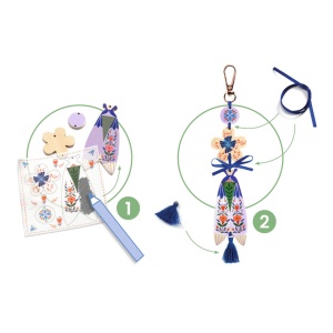 Joc creativ DIY Brelocuri si accesorii, Djeco - Img 2