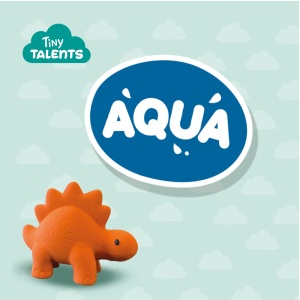 Jucarie de baie copii - Stegosaurus - 100% cauciuc natural - Img 4