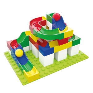 Jucarie de construit pentru copii Marble Run Hubelino (45 piese) - Img 1