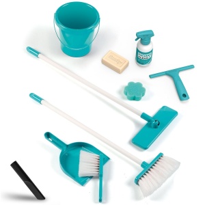 Jucarie Smoby Set curatenie cu troller si aspirator electronic Rowenta negru - Img 3