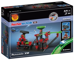 Kit STEM Cursa cu obstacole Dynamic M, Fischertechnik