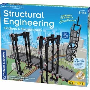 Kit STEM Inginerie structurala, Thames & Kosmos - Img 1