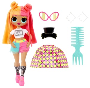 L.O.L. SURPRISE! OMG NEONLICIOUS PAPUSA FASHIONISTA CU ACCESORII - Img 2