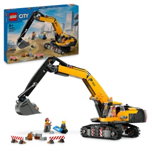 LEGO CITY EXCAVATOR GALBEN DE CONSTRUCTII 60420