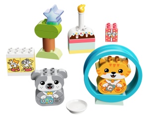 LEGO DUPLO PRIMUL MEU CATELUS SI PRIMUL MEU PISOI CU SUNETE 10977 - Img 2