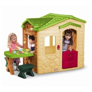 Little Tikes Casuta 'Picnic Pe Terasa' - Natural (Crem) - Img 3