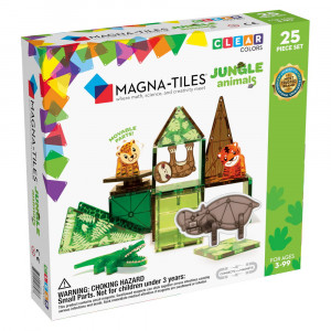 MAGNA-TILES Jungle Animals, set magnetic - Img 1