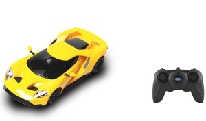 MASINA CU TELECOMANDA FORD GT GALBEN SCARA 1 LA 24 - Img 5