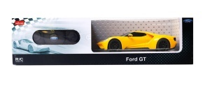 MASINA CU TELECOMANDA FORD GT GALBEN SCARA 1 LA 24 - Img 8