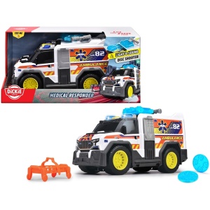 Masina de ambulanta Dickie Toys Medical Responder 30 cm cu lumini si sunete - Img 13