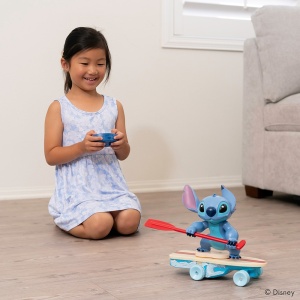 Masina Jada Toys Surfer Stitch 25 cm cu telecomanda - Img 7