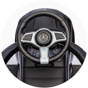 Masinuta de impins Chipolino Mercedes Benz C-Class cu maner black - Img 21