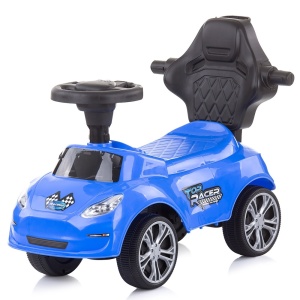 Masinuta de impins Chipolino Turbo blue cu maner - Img 2