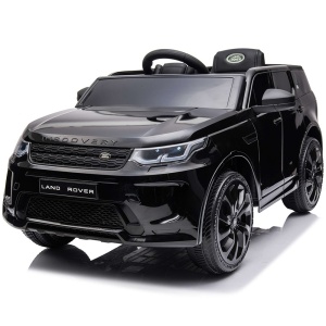 Masinuta electrica Chipolino SUV Land Rover Discovery cu scaun din piele si roti EVA black - Img 17