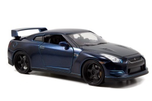MASINUTA METALICA FAST AND FURIOUS 2009 NISSAN GT-R SCARA 1 LA 24 - Img 4