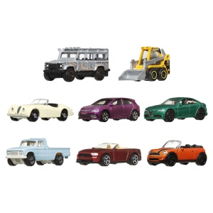 MATCHBOX SET 8 MASINUTE METALICE EXCLUSIV LAND ROVER 110 SCARA 1 LA 64 - Img 3