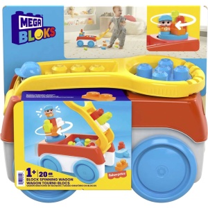 MEGA BLOKS SET DE CONSTRUCTIE 20 PIESE CARUCIORUL CARE SE INVARTE - Img 6