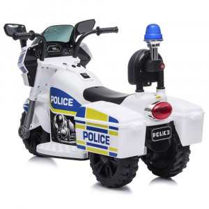 Motocicleta electrica Chipolino Police white - Img 2