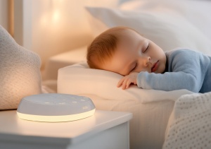 Neno Lumia – Lampă de veghe pentru bebeluși cu lumini, sunete și pulsometru - Img 12