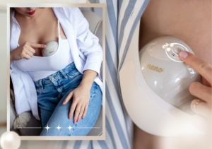 Neno Perla – pompă de sân electronică premium, fără fir, cu trei faze, în formă de scoică - Img 7